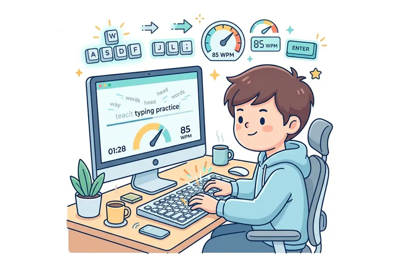 Bí Quyết Luyện Tốc Độ Gõ Bàn Phím Nhanh 10 Ngón Chuẩn Khoa Học
