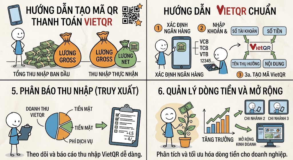 Hướng dẫn cách tạo mã QR ngân hàng thanh toán chuẩn VietQR