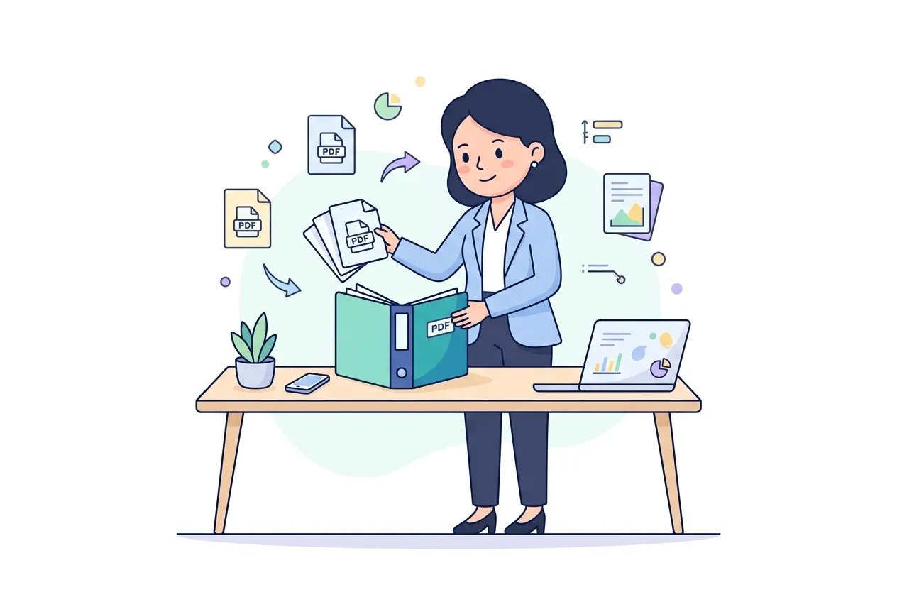 Cách Ghép & Gộp Nhiều File PDF Làm Một Nhanh Chóng, Không Lỗi Font