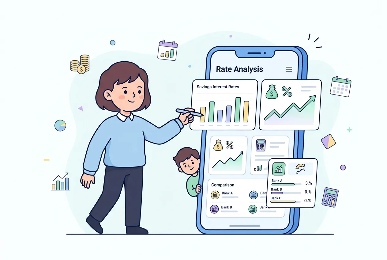 Cách Tính Lãi Suất Vay Ngân Hàng & Gửi Tiết Kiệm Online Chuẩn Nhất 2026