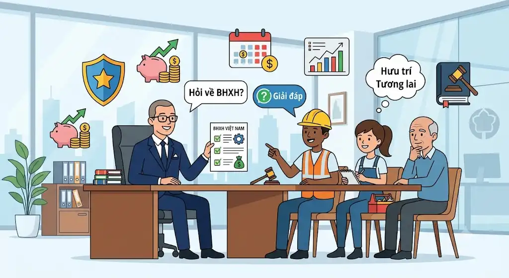 Tư vấn cách tính lương hưu BHXH